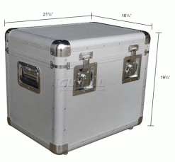 Vestil CASE-M Aluminum Storage Case Medium 21-1/2" x 16-1/4" x 19-1/4" 35 Vestil CASE-M Aluminum Storage Case Medium 21-1/2" x 16-1/4" x 19-1/4" -Containers & Organizers Sales Store 442878 dim