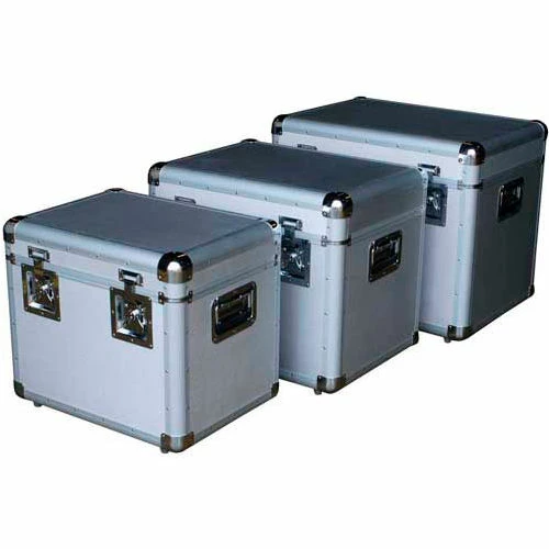 Vestil CASE-A Aluminum Storage Cases Set of Three Sizes 1 Vestil CASE-A Aluminum Storage Cases Set of Three Sizes