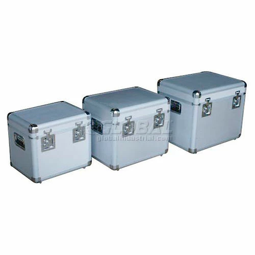 Vestil CASE-A Aluminum Storage Cases Set of Three Sizes 2 Vestil CASE-A Aluminum Storage Cases Set of Three Sizes - Image 2
