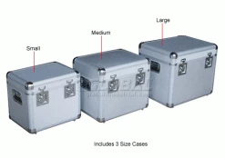 Vestil CASE-A Aluminum Storage Cases Set of Three Sizes 40 Vestil CASE-A Aluminum Storage Cases Set of Three Sizes -Containers & Organizers Sales Store 442880 1wco