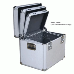 Vestil CASE-A Aluminum Storage Cases Set of Three Sizes 43 Vestil CASE-A Aluminum Storage Cases Set of Three Sizes -Containers & Organizers Sales Store 442880 4wco