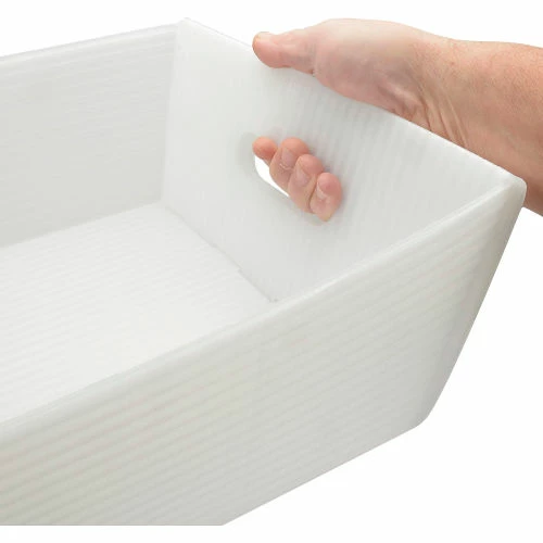 Global Industrial™ Corrugated Plastic Mail Tray 24-1/2 X 12 X 4-1/2 Natural - Pkg Qty 10 3 Global Industrial™ Corrugated Plastic Mail Tray 24-1/2 X 12 X 4-1/2 Natural - Pkg Qty 10 - Image 3