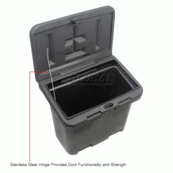 Buyers Products Poly Bulk Container 9031100 - 36"L x 24"W x 30"H, Black 20 Buyers Products Poly Bulk Container 9031100 - 36"L x 24"W x 30"H, Black -Containers & Organizers Sales Store 443114IN 2wco