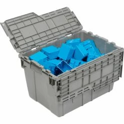 ORBIS Flipak® Distribution Container FP182 - 21-13/16 x 15-3/16 x 12-7/8 Gray