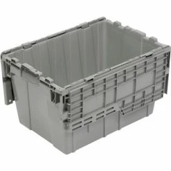 ORBIS Flipak® Distribution Container FP182 - 21-13/16 x 15-3/16 x 12-7/8 Gray -Containers & Organizers Sales Store 443503GY 02