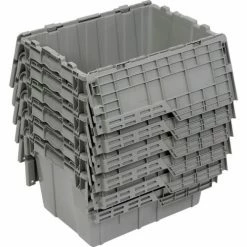 ORBIS Flipak® Distribution Container FP182 - 21-13/16 x 15-3/16 x 12-7/8 Gray -Containers & Organizers Sales Store 443503GY 03