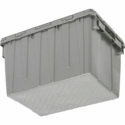 ORBIS Flipak® Distribution Container FP182 - 21-13/16 x 15-3/16 x 12-7/8 Gray -Containers & Organizers Sales Store 443503GY 09