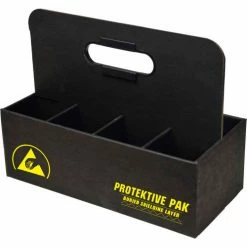 Protektive Pak Static Dissipative Tool Carrier 47557 - 12-1/8"L x 5-5/8"W x 9-1/4"H
