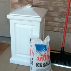 Mayne Berkshire Outdoor Storage Box 4835-B - 20"L x 20"W x 37-3/4"H, White 7 Mayne Berkshire Outdoor Storage Box 4835-B - 20"L x 20"W x 37-3/4"H, White -Containers & Organizers Sales Store 4835 W 03