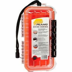 Plano Molding Plano Guide Series Airtight & Waterproof Storage Case, 9"L x 4-7/8"W x 3"H, Orange -Containers & Organizers Sales Store 493260 04