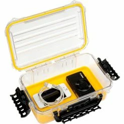 Plano Molding Plano Guide Series Airtight & Waterproof Storage Case, 11"L x 7-1/4"W x 4"H, Yellow