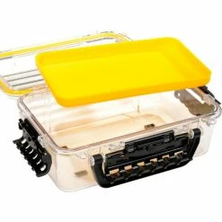 Plano Molding Plano Guide Series Airtight & Waterproof Storage Case, 11"L x 7-1/4"W x 4"H, Yellow -Containers & Organizers Sales Store 493261 06