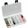 Plano Molding Plano StowAway® 6 Fixed Compartment Box, 11"L x 7-1/4"W x 1-3/4"H, Clear - Pkg Qty 6