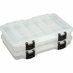 Plano Molding Plano StowAway® 6 Fixed Compartment Box, 11"L x 7-1/4"W x 1-3/4"H, Clear - Pkg Qty 6 16 Plano Molding Plano StowAway® 6 Fixed Compartment Box, 11"L x 7-1/4"W x 1-3/4"H, Clear - Pkg Qty 6 -Containers & Organizers Sales Store 493264 03