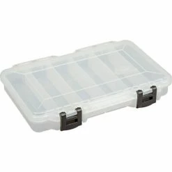 Plano Molding Plano StowAway® 6 Fixed Compartment Box, 11"L x 7-1/4"W x 1-3/4"H, Clear - Pkg Qty 6 17 Plano Molding Plano StowAway® 6 Fixed Compartment Box, 11"L x 7-1/4"W x 1-3/4"H, Clear - Pkg Qty 6 -Containers & Organizers Sales Store 493264 04