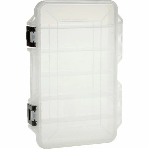 Plano Molding Plano StowAway® 6 Fixed Compartment Box, 11"L x 7-1/4"W x 1-3/4"H, Clear - Pkg Qty 6 6 Plano Molding Plano StowAway® 6 Fixed Compartment Box, 11"L x 7-1/4"W x 1-3/4"H, Clear - Pkg Qty 6 - Image 6