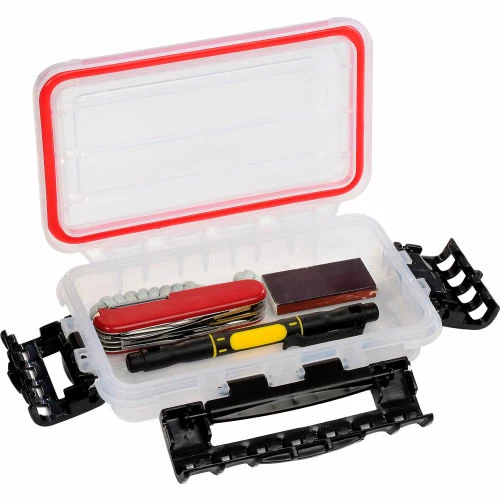 Plano Molding Plano Guide Waterproof StowAway® w/O-Ring Seal Box, 7-3/8"L x 4-1/2"W x1-3/4"H, Clear - Pkg Qty 2 1 Plano Molding Plano Guide Waterproof StowAway® w/O-Ring Seal Box, 7-3/8"L x 4-1/2"W x1-3/4"H, Clear - Pkg Qty 2