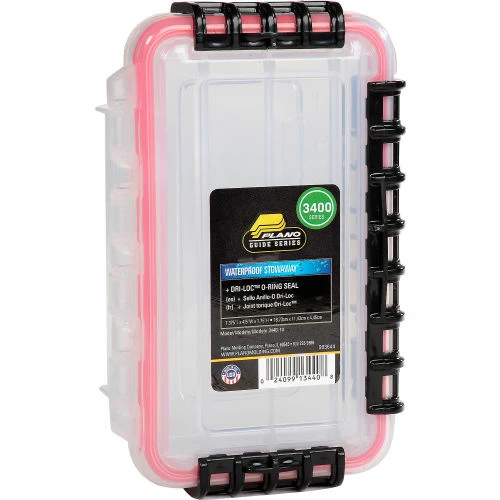 Plano Molding Plano Guide Waterproof StowAway® w/O-Ring Seal Box, 7-3/8"L x 4-1/2"W x1-3/4"H, Clear - Pkg Qty 2 5 Plano Molding Plano Guide Waterproof StowAway® w/O-Ring Seal Box, 7-3/8"L x 4-1/2"W x1-3/4"H, Clear - Pkg Qty 2 - Image 5