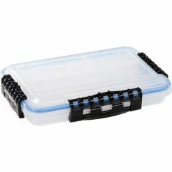 Plano Molding Plano Guide Waterproof StowAway® w/O-Ring Seal Box,10-3/4"Lx7-1/4"W x 1-3/4"H, Clear - Pkg Qty 2 -Containers & Organizers Sales Store 493271 02