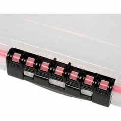 Plano Molding Plano Guide Waterproof StowAway® w/O-Ring Seal Box, 14"W x 9"D x 1-7/8"H, Clear - Pkg Qty 2 -Containers & Organizers Sales Store 493272 07