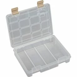 Plano Molding Plano ProLatch™ StowAway® Open Compartment Box, 9"L x 7"W x 2"H, Clear - Pkg Qty 6 -Containers & Organizers Sales Store 493285 02