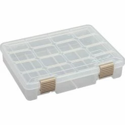 Plano Molding Plano ProLatch™ StowAway® Open Compartment Box, 9"L x 7"W x 2"H, Clear - Pkg Qty 6 -Containers & Organizers Sales Store 493285 05