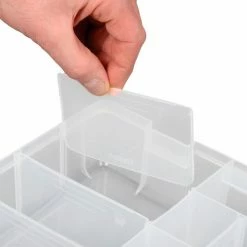 Plano Molding Plano ProLatch™ StowAway® 6-21 Adjustable Compartment Box, 14"Wx9-1/8"Dx2-13/16"H, Clear - Pkg Qty 3 -Containers & Organizers Sales Store 493286 10