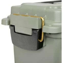 Plano Molding 1212-02 Water Resistant Ammo Storage Box, 13-3/4"L x 5-5/8"W x 5-9/16"H, Green -Containers & Organizers Sales Store 493294 08