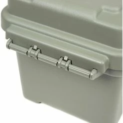 Plano Molding 1212-02 Water Resistant Ammo Storage Box, 13-3/4"L x 5-5/8"W x 5-9/16"H, Green -Containers & Organizers Sales Store 493294 09