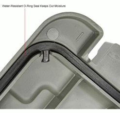 Plano Molding 1212-02 Water Resistant Ammo Storage Box, 13-3/4"L x 5-5/8"W x 5-9/16"H, Green -Containers & Organizers Sales Store 493294 4wco