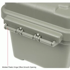 Plano Molding 1212-02 Water Resistant Ammo Storage Box, 13-3/4"L x 5-5/8"W x 5-9/16"H, Green -Containers & Organizers Sales Store 493294 5wco