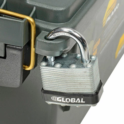 Plano Molding 1312-00 Water Resistant Ammo Can Filed Box, 11-5/8"L x 5-1/8"W x 7-1/8"H, Green 5 Plano Molding 1312-00 Water Resistant Ammo Can Filed Box, 11-5/8"L x 5-1/8"W x 7-1/8"H, Green - Image 5