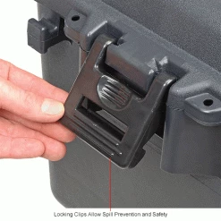 Plano Molding 161900 56 Quart Storage Trunk, 24"L x 15"W x 13"H, Black 24 Plano Molding 161900 56 Quart Storage Trunk, 24"L x 15"W x 13"H, Black -Containers & Organizers Sales Store 493296IN 5wco