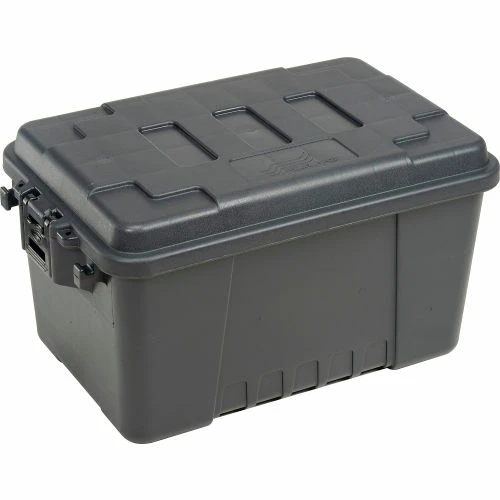 Plano Molding 161900 56 Quart Storage Trunk, 24"L x 15"W x 13"H, Black 2 Plano Molding 161900 56 Quart Storage Trunk, 24"L x 15"W x 13"H, Black - Image 2