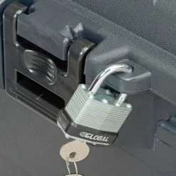 Plano Molding 161900 56 Quart Storage Trunk, 24"L x 15"W x 13"H, Black 17 Plano Molding 161900 56 Quart Storage Trunk, 24"L x 15"W x 13"H, Black -Containers & Organizers Sales Store 493296 04