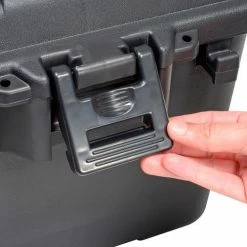 Plano Molding 1719-00 68 Quart Storage Trunk, 30"L x 14-1/4"W x 12-3/4"H, Black -Containers & Organizers Sales Store 493297 06