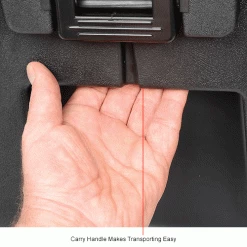 Plano Molding 191900 110 Quart Mobile Storage Trunk, 37-3/4"L x 18-1/4"W x 14"H Black -Containers & Organizers Sales Store 493298IN 2wco