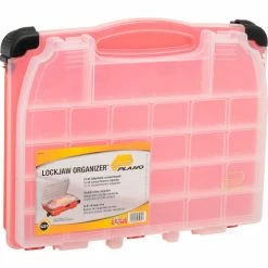 Plano Molding Plano Stow N Go Singled-Sided LockJaw 15-54 Adjustable Compartment Box, 14.5"Wx3-3/8"Dx11-3/4"H,Red -Containers & Organizers Sales Store 493303 04