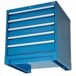 Global Industrial™ Cabinet Base For Modular Drawer Cabinet, Blue, 30"W x 27"D -Containers & Organizers Sales Store 493322 01