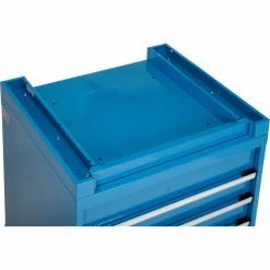 Global Industrial™ Cabinet Base For Modular Drawer Cabinet, Blue, 30"W x 27"D -Containers & Organizers Sales Store 493322 05