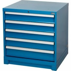 Global Industrial™ Cabinet Base For Modular Drawer Cabinet, Blue, 30"W x 27"D -Containers & Organizers Sales Store 493322 06