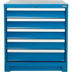 Global Industrial™ Cabinet Base For Modular Drawer Cabinet, Blue, 30"W x 27"D -Containers & Organizers Sales Store 493322 07