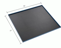 Global Industrial™ Top Tray w/Vinyl Mat for 30"Wx27"D Modular Drawer Cabinet -Containers & Organizers Sales Store 493326 dim