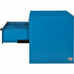 Global Industrial™ Divider Kit for 10"H Drawer of Modular Drawer Cabinet 30"Wx27"D, Blue -Containers & Organizers Sales Store 493344 03