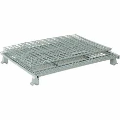 Global Industrial™ Folding Wire Container 48"L x 40"W x 36-1/2"H 3000 Lb. Capacity -Containers & Organizers Sales Store 493395 03