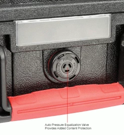 Global Industrial™ Waterproof Hard Case W/Pinch Tear Foam, 11"L x 9-11/16"W x 4-3/16"H, Black -Containers & Organizers Sales Store 493398 4wco