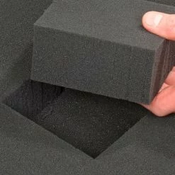 Global Industrial Waterproof Hard Case w/Pinch Tear Foam 14"L x 10-23/32"W x 4-11/64"H, Blk 25 Global Industrial Waterproof Hard Case w/Pinch Tear Foam 14"L x 10-23/32"W x 4-11/64"H, Blk -Containers & Organizers Sales Store 493399 04