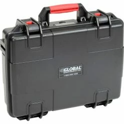 Global Industrial Waterproof Hard Case w/Pinch Tear Foam 16-11/32"L x 13-3/16"W x 4-3/4"H, BLK