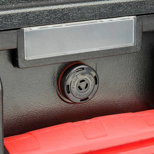 Global Industrial Waterproof Hard Case w/Pinch Tear Foam 16-11/32"L x 13-3/16"W x 4-3/4"H, BLK 7 Global Industrial Waterproof Hard Case w/Pinch Tear Foam 16-11/32"L x 13-3/16"W x 4-3/4"H, BLK - Image 7