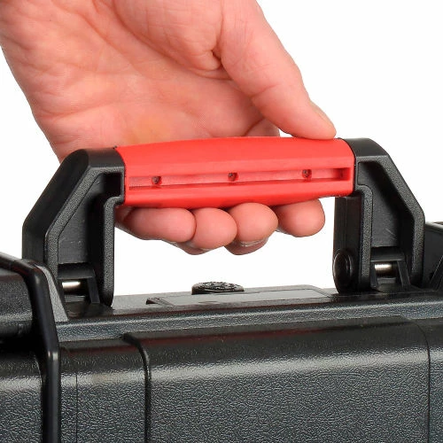 Global Industrial Waterproof Hard Case w/Pinch Tear Foam 16-11/32"L x 13-3/16"W x 4-3/4"H, BLK 12 Global Industrial Waterproof Hard Case w/Pinch Tear Foam 16-11/32"L x 13-3/16"W x 4-3/4"H, BLK - Image 12